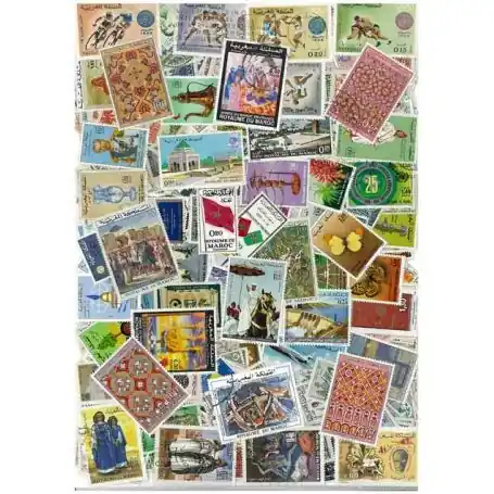 Collection de timbres Maroc Francais oblitérés Garantie Incluse