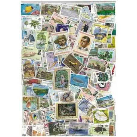 Collection de timbres Maurice oblitérés Paiement Sécurisé