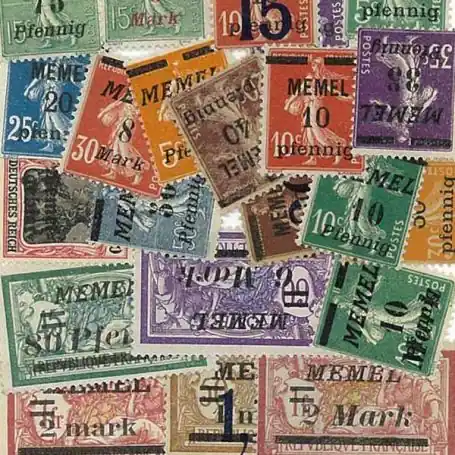 Nouvelle Collection Collection de timbres Memel Collection de timbres