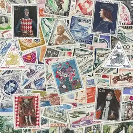 Populaire Collection de timbres obliteres de Monaco