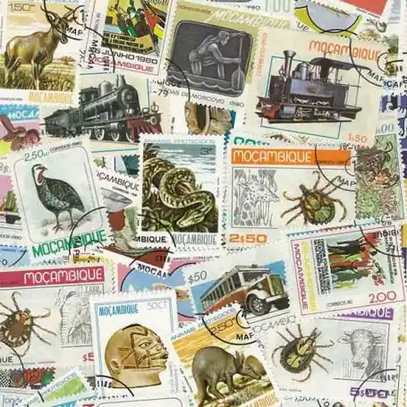 Collection de timbres Mozambique oblitérés Affaire À Saisir