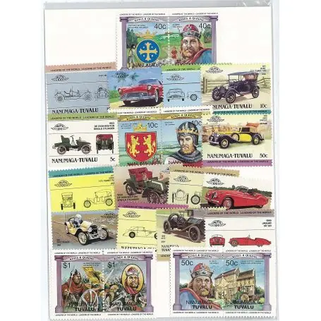 Collection de timbres Nanumaga oblitérés Bon Plan