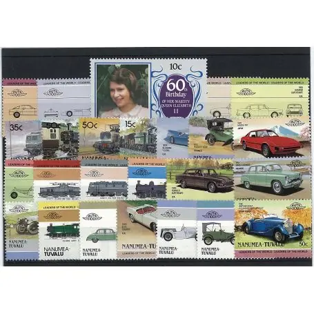 Collection de timbres Nanumea oblitérés Top Qualité