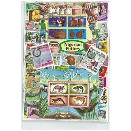 Collection de timbres Nigeria oblitérés Dernière Chance