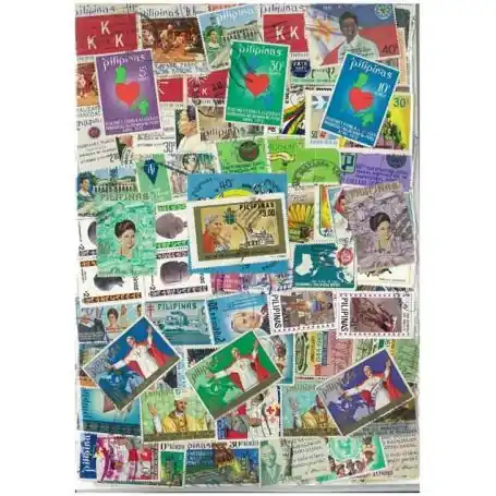 Paiement Sécurisé Collection de timbres Philippines oblitérés
