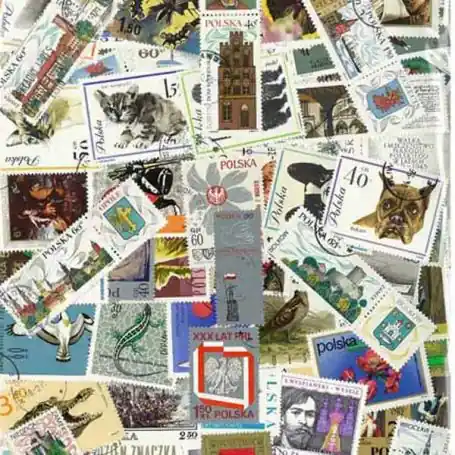 Collection de timbres Pologne Collection de timbres obliteres Nouvel Arrivage