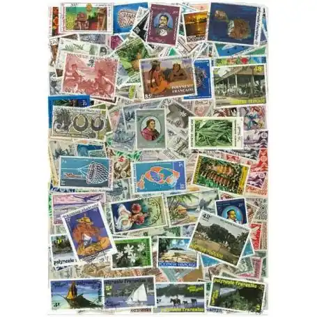 Prix Bas Collection de timbres Polynesie oblitérés