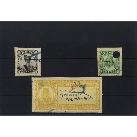 Offre Limitée Collection de timbres Ratlam oblitérés