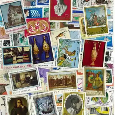 Vente Directe Collection de timbres Roumanie oblitérés