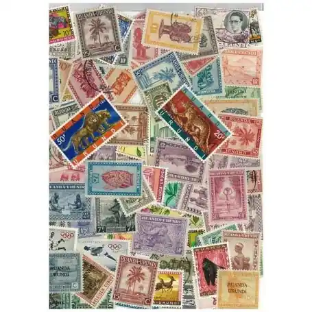 Collection de timbres Ruanda Urundi oblitérés Acheter Direct