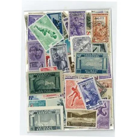 Collection de timbres Somalie Italienne oblitérés Prix Choc