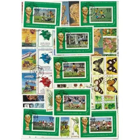 Tendance Collection de timbres St Thomas oblitérés