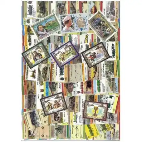 Offre Limitée Collection de timbres St Vincent oblitérés