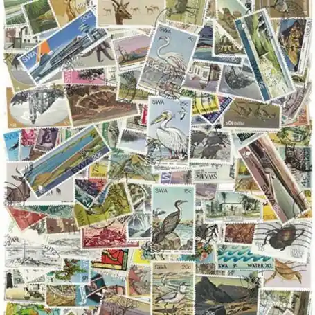 Super Prix Collection de timbres Sud Ouest Africain oblitérés
