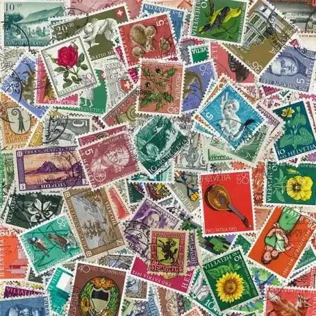 Collection de timbres Suisse Surtaxes oblitérés Réduction