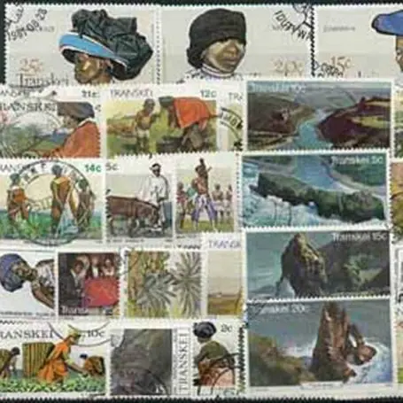 Promotion Saisonnière Collection de timbres Transkei oblitérés