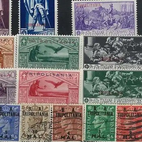 Collection de timbres Tripoli oblitérés Acheter Direct
