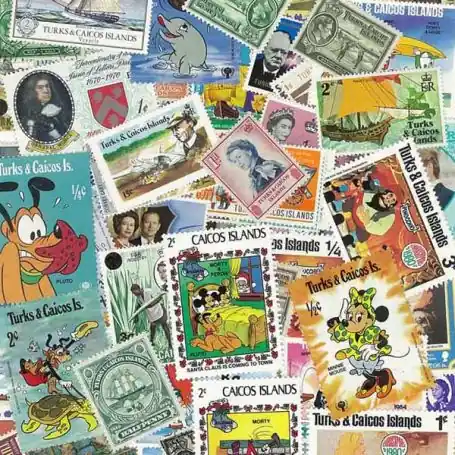 Meilleur Prix Collection de timbres Turk Et Caiques oblitérés