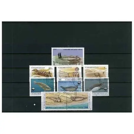 Produit De Marque Collection de timbres Turkmenistan oblitérés