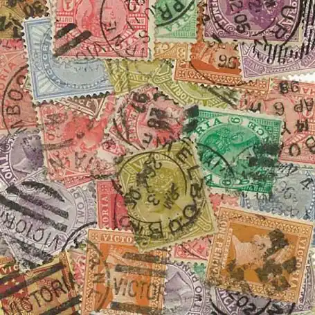 Vente Flash Collection de timbres Victoria oblitérés