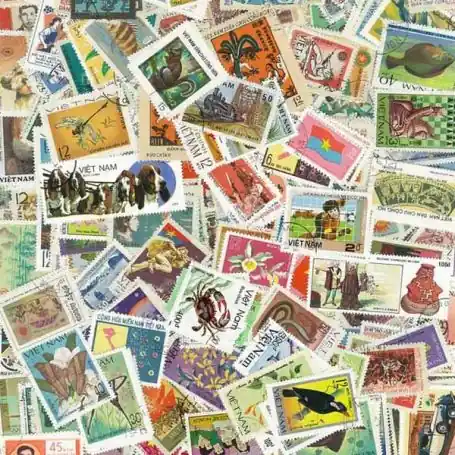 Collection de timbres Vietnam oblitérés Certifié