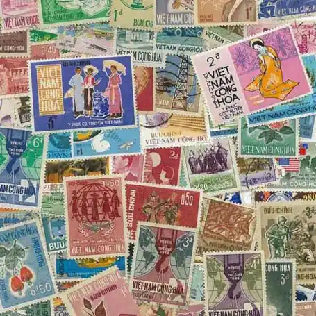 Nouveauté Collection de timbres Vietnam Sud oblitérés