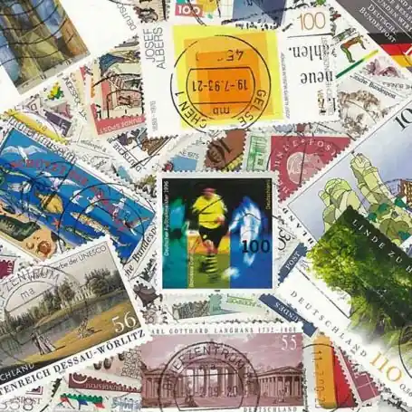 Dernière Chance Collection de timbres Allemagne RFA oblitérés