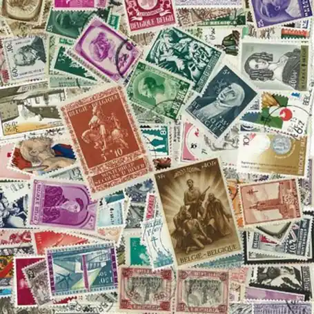 Collection de timbres Belgique Surtaxes oblitérés Super Prix