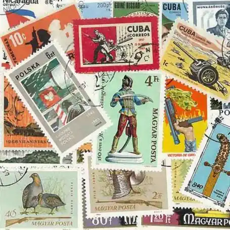 Collection de timbres Armes oblitérés Affaire À Saisir