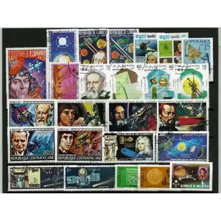 Collection de timbres Astronomes oblitérés Acheter Direct