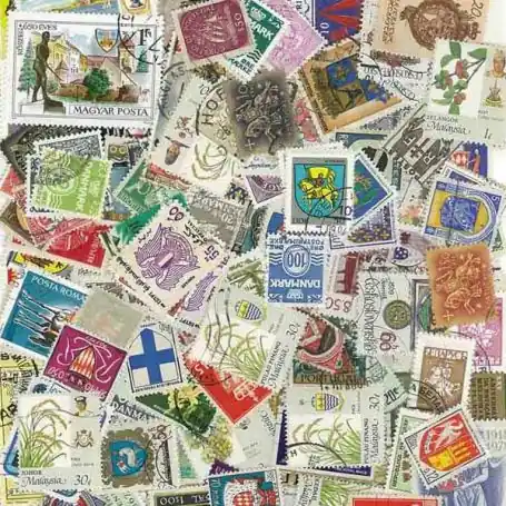 Collection de timbres Blasons oblitérés Offre Spéciale