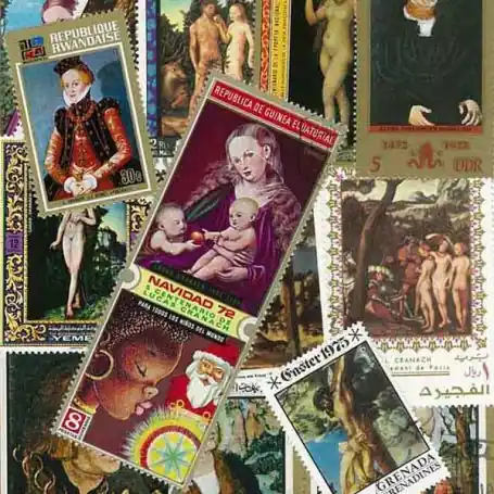 Vente Directe Collection de timbres Cranach oblitérés