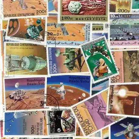Populaire Collection de timbres Mars oblitérés