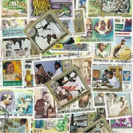 Offre Limitée Collection de timbres Medecine oblitérés