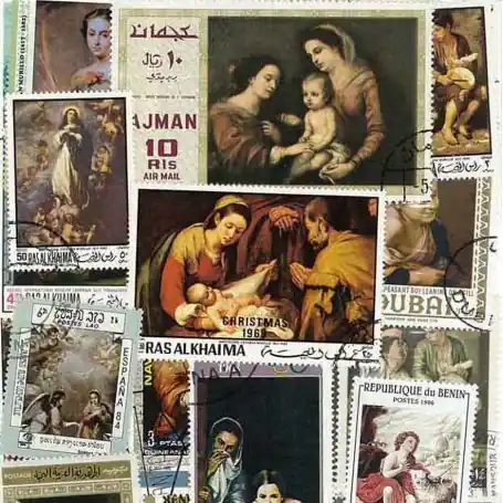 Top Qualité Collection de timbres Murillo oblitérés