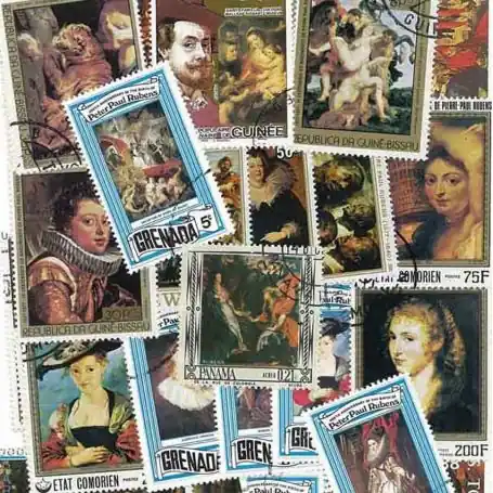 Collection de timbres Rubens oblitérés Affaire À Saisir