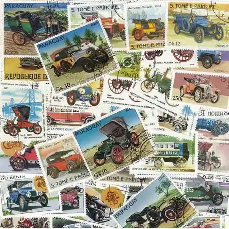Dernier Modèle Collection de timbres Tacots oblitérés