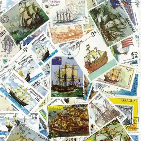 Offre Spéciale Collection de timbres Voiliers oblitérés