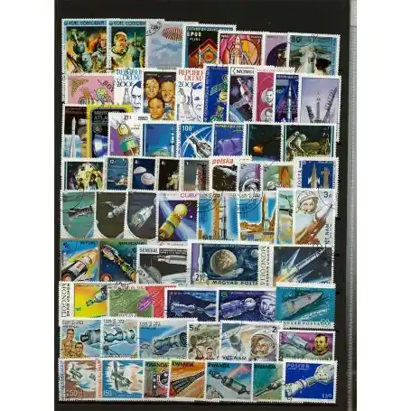 Collection de timbres Vols Humains oblitérés Petit Prix