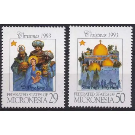 Prix Promo Micronesie - N° 256/57 - Neuf sans charnière