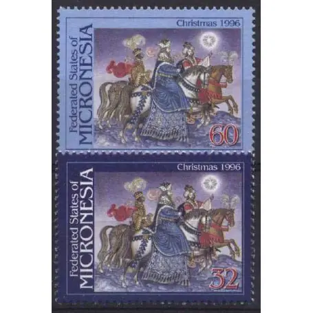 Livraison Express Micronesie - N° 445/46 - Neuf sans charnière