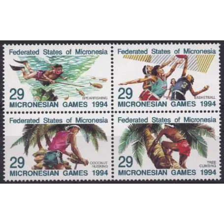 Micronesie - N° 287/90 - Neuf sans charnière Achat Immédiat