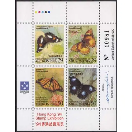 Tendance Micronesie - Bloc N° 15 - Neuf sans charnière