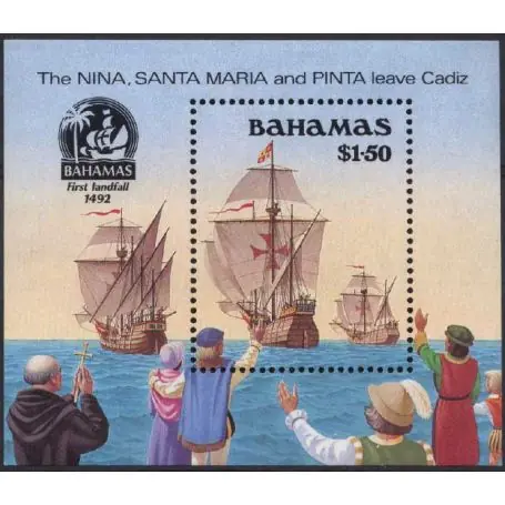 Bahamas - Bloc N° 58 - Neuf sans charnière Original