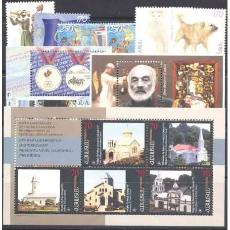Arménie année complète 1999 neuve Expédition Rapide
