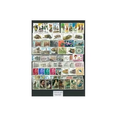 Espagne année complète 1974 neuve Paiement Sécurisé