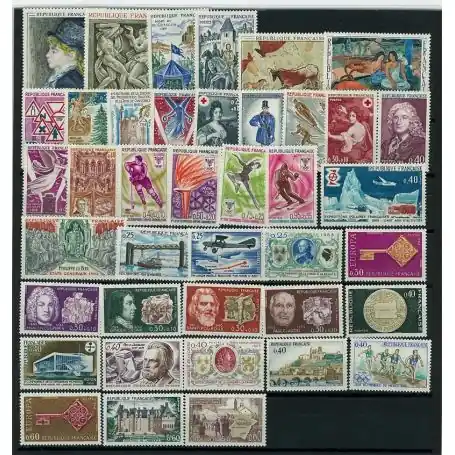 Timbres France 1968 en année complète neuve Prix Bas