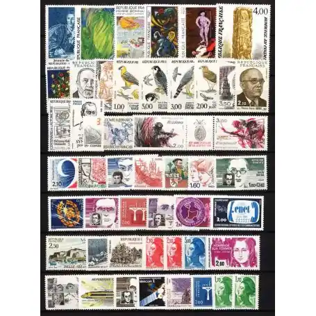 Jusqu’à Épuisement Des Stocks Timbres France 1984 en année complète neuve