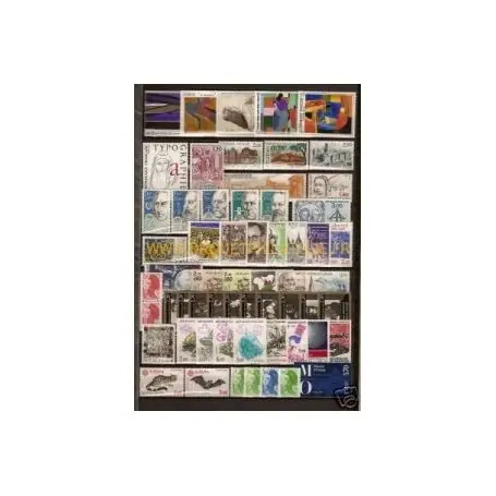 Fait Main Timbres France 1986 en année complète neuve