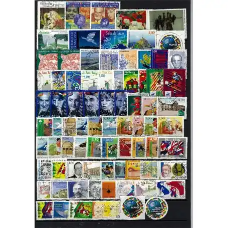 Pas Cher Timbres France 1998 en année complète oblitérée